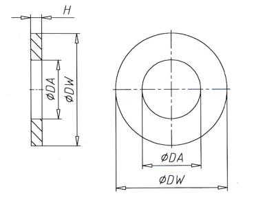 Washer DIN 125-B